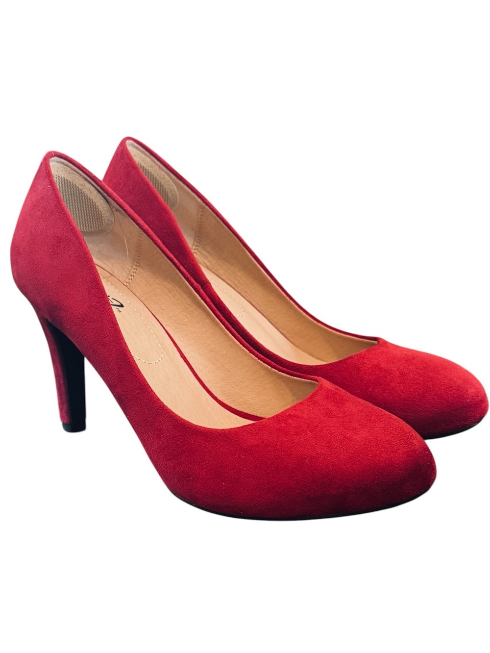 Why Not? Red Roger microsuede Pumps 9.5